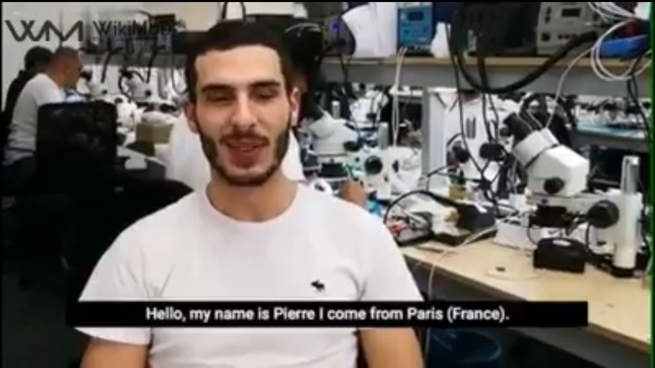 Mr Pierre — international CPU repair course graduate WikiMobi Glontech Malaysia from Paris France