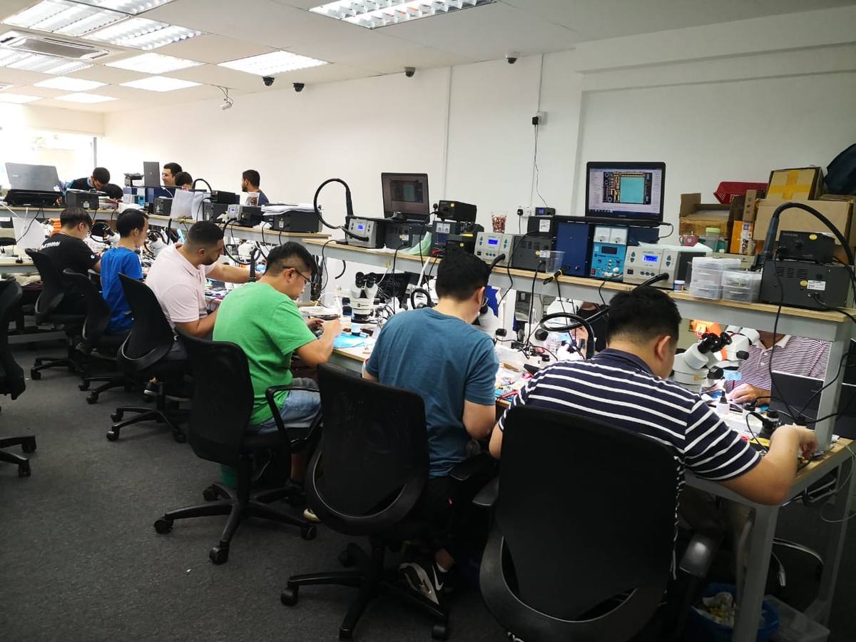 Motherboard repair training Malaysia — chip level BGA reballing course WikiMobi Glontech G-LON certified