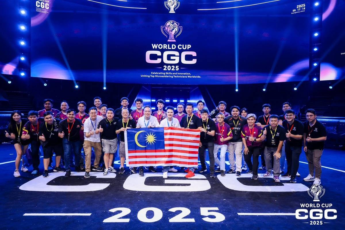 Malaysia phone repair championship team — CGC World Cup 2025 Guangzhou WikiMobi Glontech G-LON