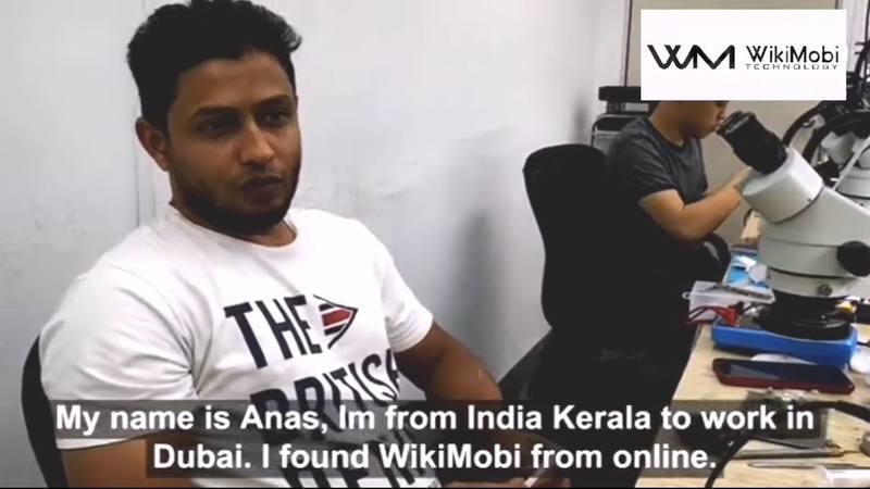 Mr Mohamad Anas — international advanced CPU phone repair course WikiMobi Glontech Malaysia India Dubai